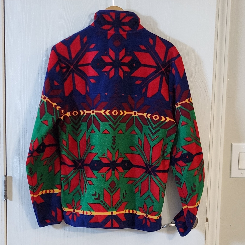 New!Polo Ralph Lauren Fair Isle Brushed Fleece Pullover - Picture 7 of 10
